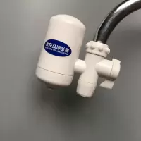 净水器家用厨房水龙头过滤器自来水净化前置滤水器滤芯直饮净水机|白色款(铜接口) (自带一个滤芯)+4芯