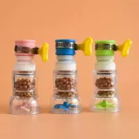 通用厨房水龙头防溅头嘴延伸器过滤器家用自来水花洒净水器节水器|4个款 颜色随机发