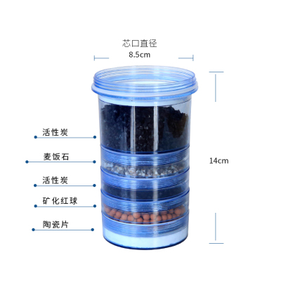 净水桶滤芯过滤桶滤芯自来水家用直饮滤芯净通用型净水器净化器|5层滤芯 通用
