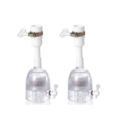 水龙头防溅水花洒喷头水龙头过滤器嘴延伸器净水器带滤芯厨房家用|升级款两支装[实惠套餐]