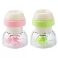 家用接头水龙头过滤器厨房通用伸缩旋转防溅水花洒过滤净水器|普通款颜色随机2个装