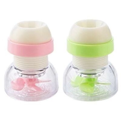 家用接头水龙头过滤器厨房通用伸缩旋转防溅水花洒过滤净水器|普通款颜色随机2个装
