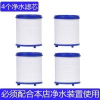 家用水龙头过滤器嘴自来水净水器厨房增压节水防溅器滤水器花洒头|三档净水花洒专用滤芯4个装