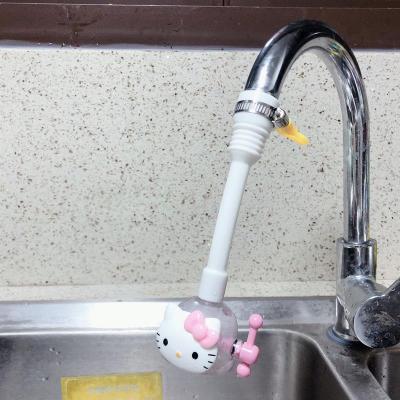 水龙头防溅头加长延伸器厨房家用自来水花洒过滤嘴净水器通用|U型加长调节款KT带固定夹防掉直径2.3cm以