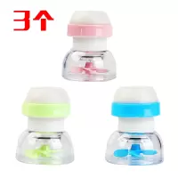 通用厨房水龙头防溅头嘴延伸器过滤器家用自来水花洒净水器节水器|3只装-颜色随机
