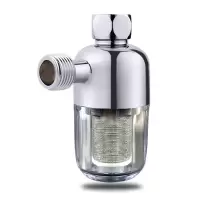 热水器过滤器洗衣机前置不锈钢4分家用净水器沐浴水龙头通用 |前置不锈钢过滤器推荐款