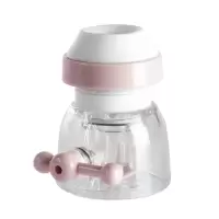 厨房水龙头过滤器防溅头延伸器过滤器家用自来水花洒净水器节水器|粉色