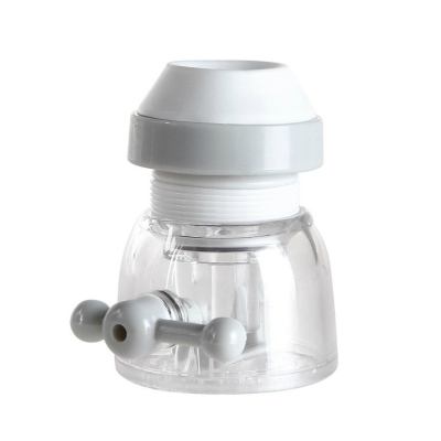 厨房水龙头过滤器防溅头延伸器过滤器家用自来水花洒净水器节水器|灰色