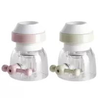 厨房水龙头过滤器防溅头延伸器过滤器家用自来水花洒净水器节水器|2个装(粉色+绿色)