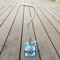 茶台移动茶几桌面水晶底座净水龙头净水器水龙头家用固定底座万向|青花瓷水晶底座+72变龙头送弯头+胶垫