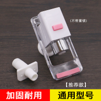 家用净水器冷热机水龙头开关管线机童锁反渗透一体机龙头通用|B款透明红色(不带童锁)加固不易断