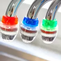 家用水龙头净水器5层麦饭石磁化过滤器节水器防溅|特惠4个装颜色随机