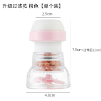 通用厨房水龙头防溅头嘴延伸器过滤器家用自来水花洒净水器节水器|升级过滤[单个装]粉色