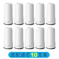九阳水龙头净水器陶瓷滤芯家用厨房自来水过滤海尔安之星通用滤芯|10支装