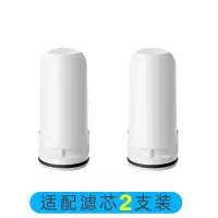 九阳水龙头净水器陶瓷滤芯家用厨房自来水过滤海尔安之星通用滤芯|2支装