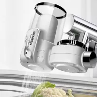 德国净水器家用厨房水龙头过滤器自来水净化器滤水器直饮净水机滤|升级款+5个滤芯总共5个滤芯