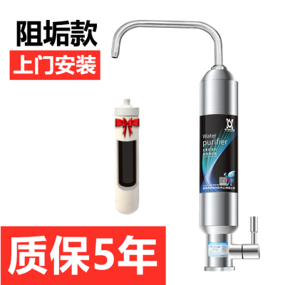 史蒂夫系列净水器家用直饮厨房台面水龙头过滤器史帝夫净水机|[阻垢]联保+安装[1支滤芯]