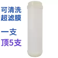 大量自来水前置阻垢过滤器pp家用进水管滤水器井净水器净化器|米白色可清洗超滤膜一支