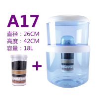 饮水机过滤桶净水桶家用厨房可加水净水器直饮过滤器立式台式通用|A17八层过滤+1个备用滤芯