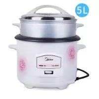 电饭煲3l/4l/5l/家用宿舍用老式机械电饭锅2-8人|TH559带蒸笼3-8人[5升]