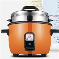 集团大容量电饭锅商用煲6升8升10升13升18升23升28升|6升加厚不粘胆+蒸笼5-8人