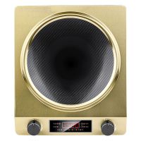 电磁炉家用凹面电池炉3000w商用大功率3500w爆炒防水特价|香槟金[3500W] 套餐4[精铁锅+汤锅+锅盖]