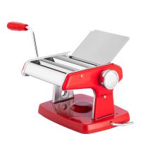 面条机家用小型压面机多功能手动擀面皮机饺子皮混沌皮机不锈钢|新款吸盘固定:豪华两刀+礼包