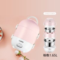 电热饭盒一人食加热自热饭盒插电保温便当盒上班族热饭神器|粉色803