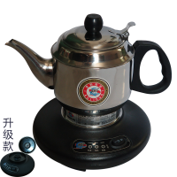 随手泡自动保温烧水壶家用快速304不锈钢烧水炉防干烧煮水电茶壶|0.8L不锈钢原色烧水壶升级款