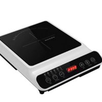 智能全自动小型迷你大火爆炒火锅一体电磁炉德国|磁小白2300W 单炉+复底汤锅+手工铸铁炒锅