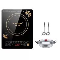 电磁炉2200w节能触摸多功爆炒防水家用火锅特价套装一体|套餐1