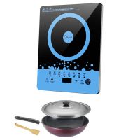 3500w不锈钢大功率电磁炉爆炒火锅美菂型触摸防水学生烧水|2200w整板触摸+不粘炒送锅盖铲