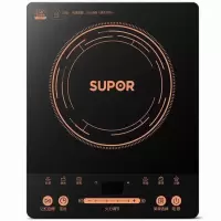 电磁炉 整板触控 sdhc8e15-210d电磁灶赠汤锅+炒锅|单机无赠品新款SDHCB9E32S