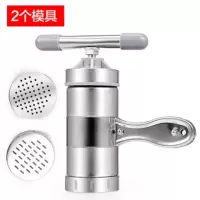 立麦家用手动不锈钢压面机 莜面窝窝面条机 手摇饸饹面机|2头压面机