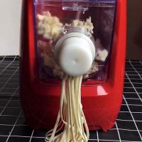 全自动智能家用和面压面面条机饺子皮电动小型多功能面条机大功率|红色厨冠