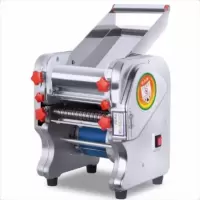 不锈钢电动压面机全自动面条机小型商用揉面多功能饺子皮擀面|不锈钢160豪华款550电机特价