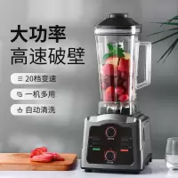 德国破壁机家用多功能破壁料理机榨汁搅拌豆浆辅食奶昔沙冰机新款|商业专业定时(2300W)