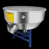 饲料搅拌机全自动拌料机养殖场设备50-500公斤小型家用塑料颗粒机|50kg380v0.75kw不锈钢