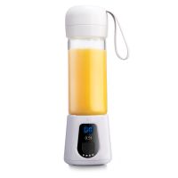 欧诗达便携式榨汁机迷你家用水果小型电动榨汁杯摇摇杯抖音同款|白色PC款380ML
