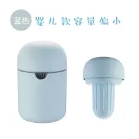 炸果机多功能手动榨汁机迷你便携手压榨汁机家用小型果汁机压汁器|蓝色[婴儿款]容量偏小