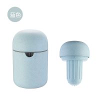 手动榨汁机家用水果橙汁挤压器迷你果汁杯学生简易柠檬杯便捷小型|北欧蓝