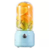 便携式充电榨汁机家用水果小型迷你炸果汁机电动学生榨汁杯|充电式蓝