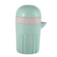 多功能便携式手动榨汁机迷你小麦榨橙器柠檬榨汁器家用压果压汁器|蓝色