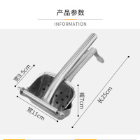 不锈钢手动榨汁机柠檬家用甘蔗压汁器神器橙汁迷你水果汁机榨汁器|不锈钢加大款送榨汁袋和夹子