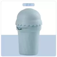 手动榨汁机水果橙汁挤压器家用便携迷你橙子榨果汁杯柠檬汁榨汁器|蓝色榨汁器