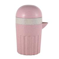 手动榨汁杯迷你压汁器水果学生家用小型取压果汁神器榨汁机榨汁器|粉色