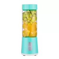 便携式榨汁机充电家用多功能迷你榨汁杯学生随行智能果汁机|水绿色豪华款(350ml)