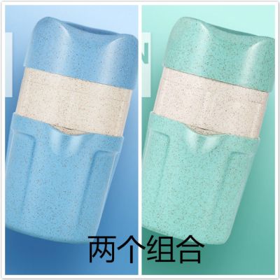 两用手动榨汁机家用小型迷你学生炸果汁水果机橙汁果汁机简易压汁|北欧蓝+北欧绿-两用(2个装)