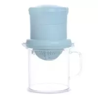 橙汁榨汁机手动压橙子器简易迷你炸果汁杯小型家用水果柠檬榨汁器|北欧蓝