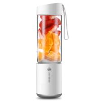 便携式榨汁机家用水果小型果汁杯多功能迷你学生电动榨汁杯|530牛奶白玻璃单杯（充电款）